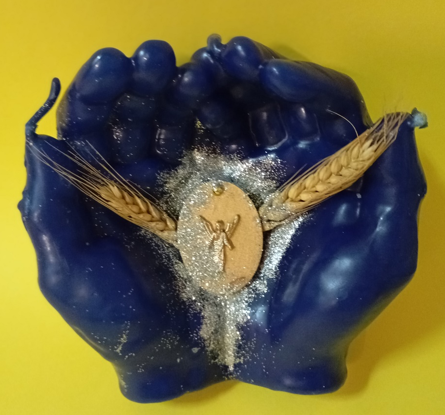 mãos de deus azuk marinho